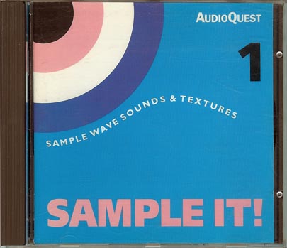 Audio Quest Sample Wave Sounds & Textures Audio CD Open Box