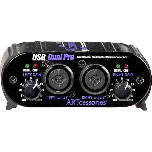 ART USB Dual Pre USB Digital Audio Interface with Dual Micro Pre