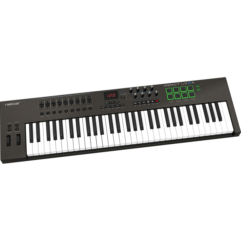 Nektar Impact LX61+ 61 Key USB MIDI Keyboard Controller