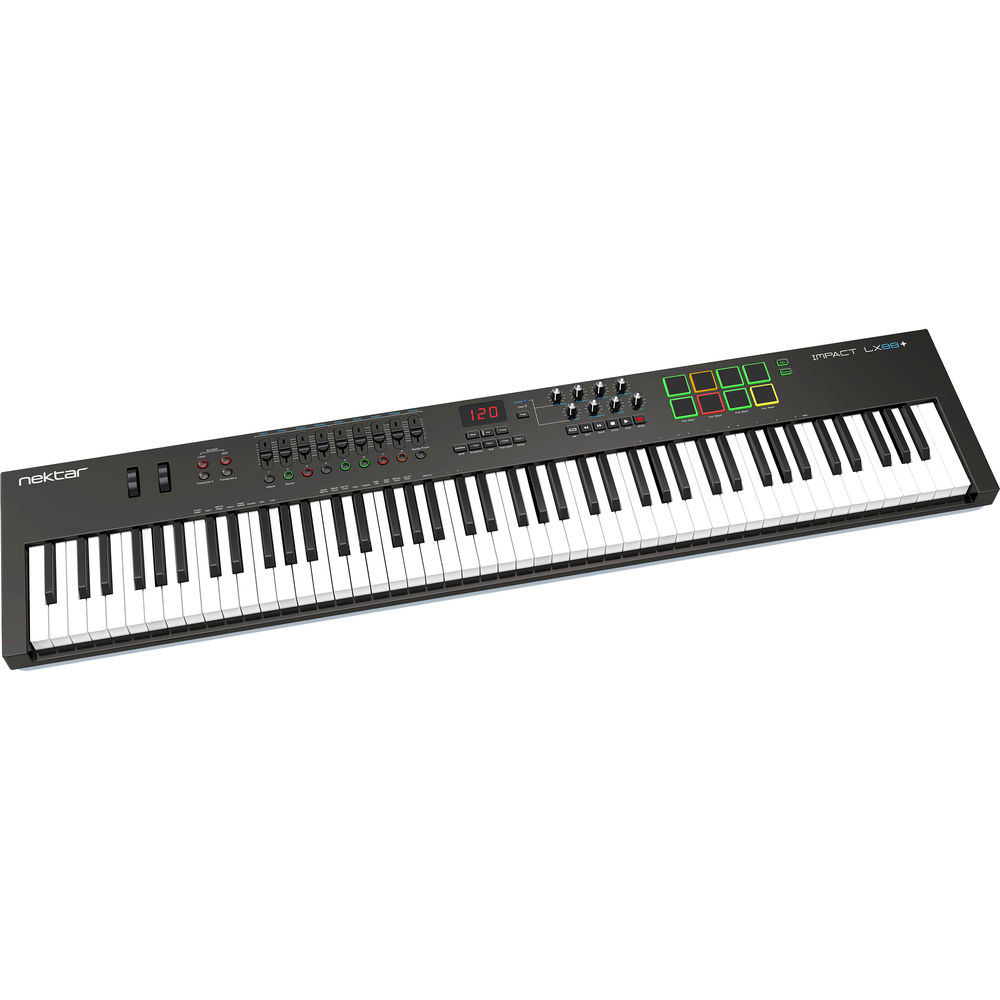 Nektar Impact LX88+ 88 Key USB MIDI & DAW Controller Keyboard