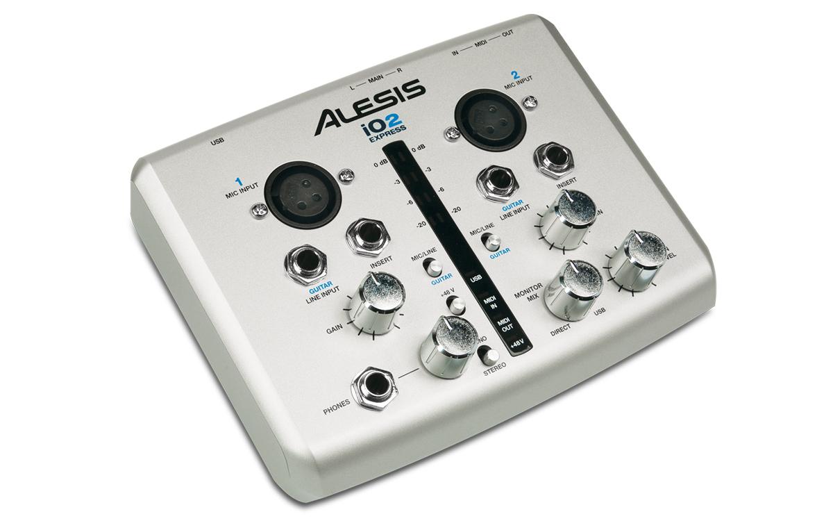 Alesis iO2 Express 24-Bit USB Recording Interface