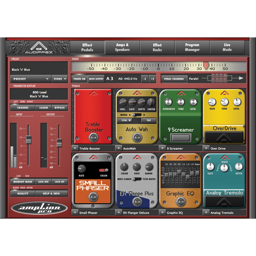 Audiffex ampLion Pro Ultra-precise Guitar Amps eLicense