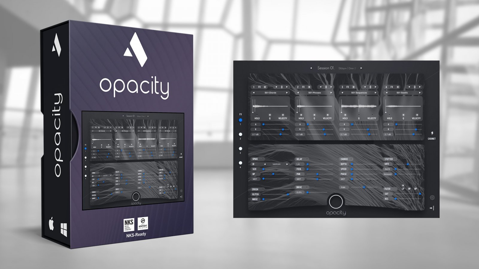 Audiomodern Opacity Cinematic Guitar Instrument eLicense