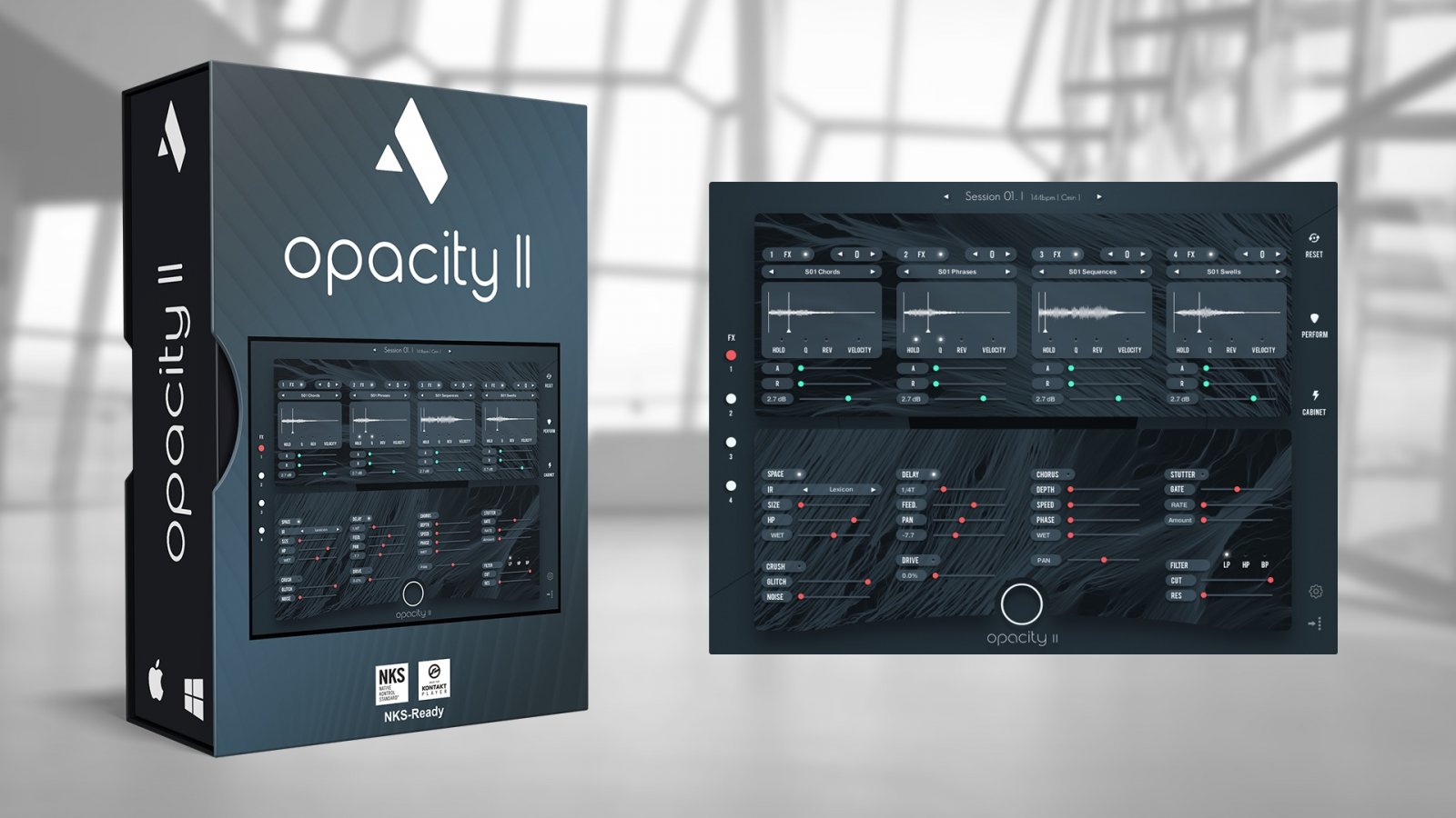 Audiomodern Opacity II Cinematic Guitar Instrument eLicense