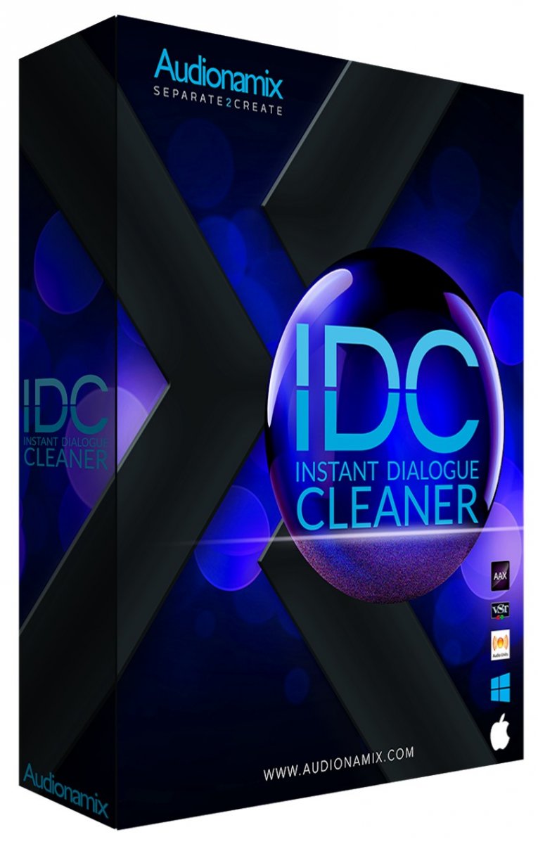 Audionamix IDC Dialogue Cleaning Plug In Mac PC eLicense