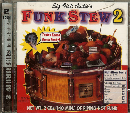 Big Fish Funky Stew 2 2 Disc Open Box