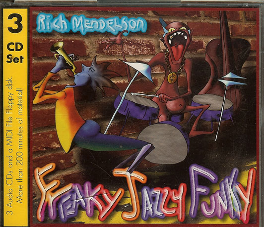 Big Fish Rich Mendelson Freaky Jazzy Funky 3 Disc Open Box