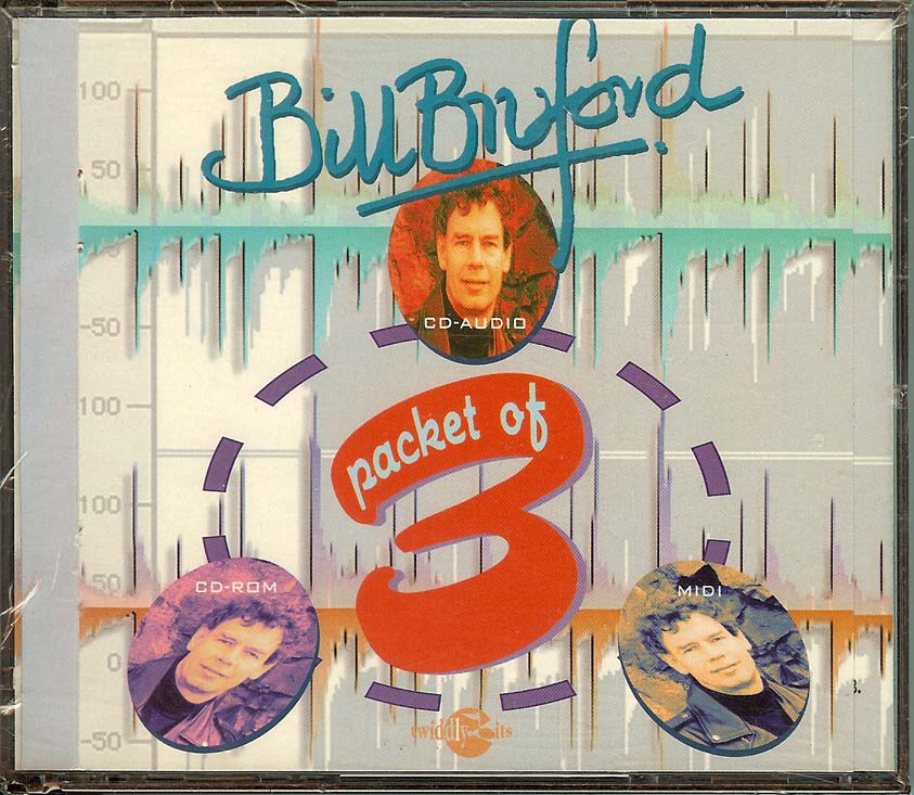 Bill Bruford's Packet of Three. Audio CD, Akai CDROM & MIDI