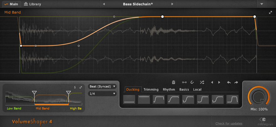 Cableguys VolumeShaper 4 Mac PC Effect Plug In