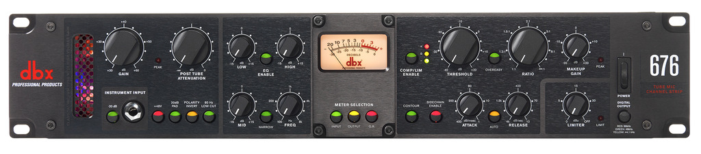 DBX 676 Tube Mic Pre Channel Strip