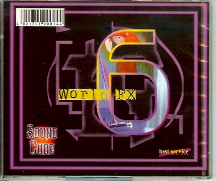 Best Service Sound Cube Vol 6 World EFX Sampling CD