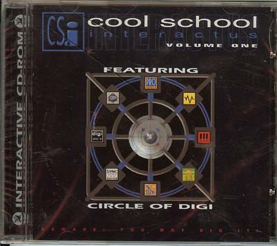 Cool School Circle of DIGI Volume 1 Interactive CDROM