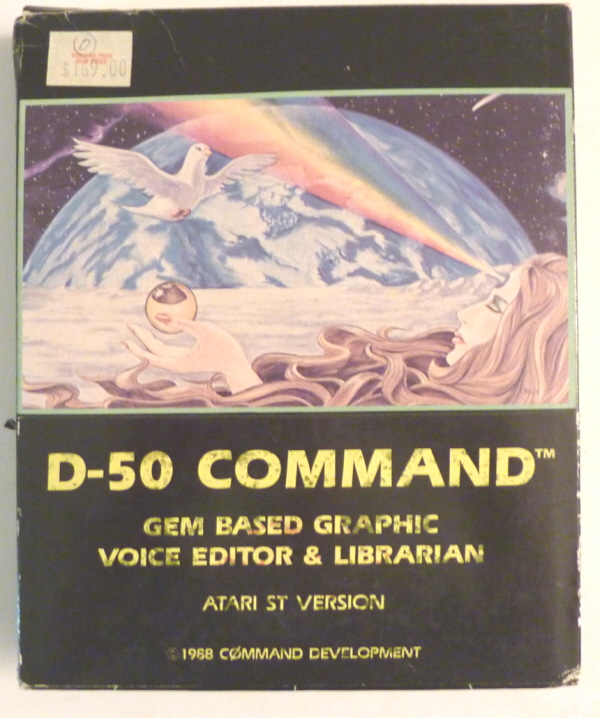 Command Development D-50 Command Editor/Librarian Atari