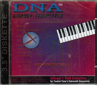 DNA Groove Templates Volume 1 R&B Collection for Cakewalk