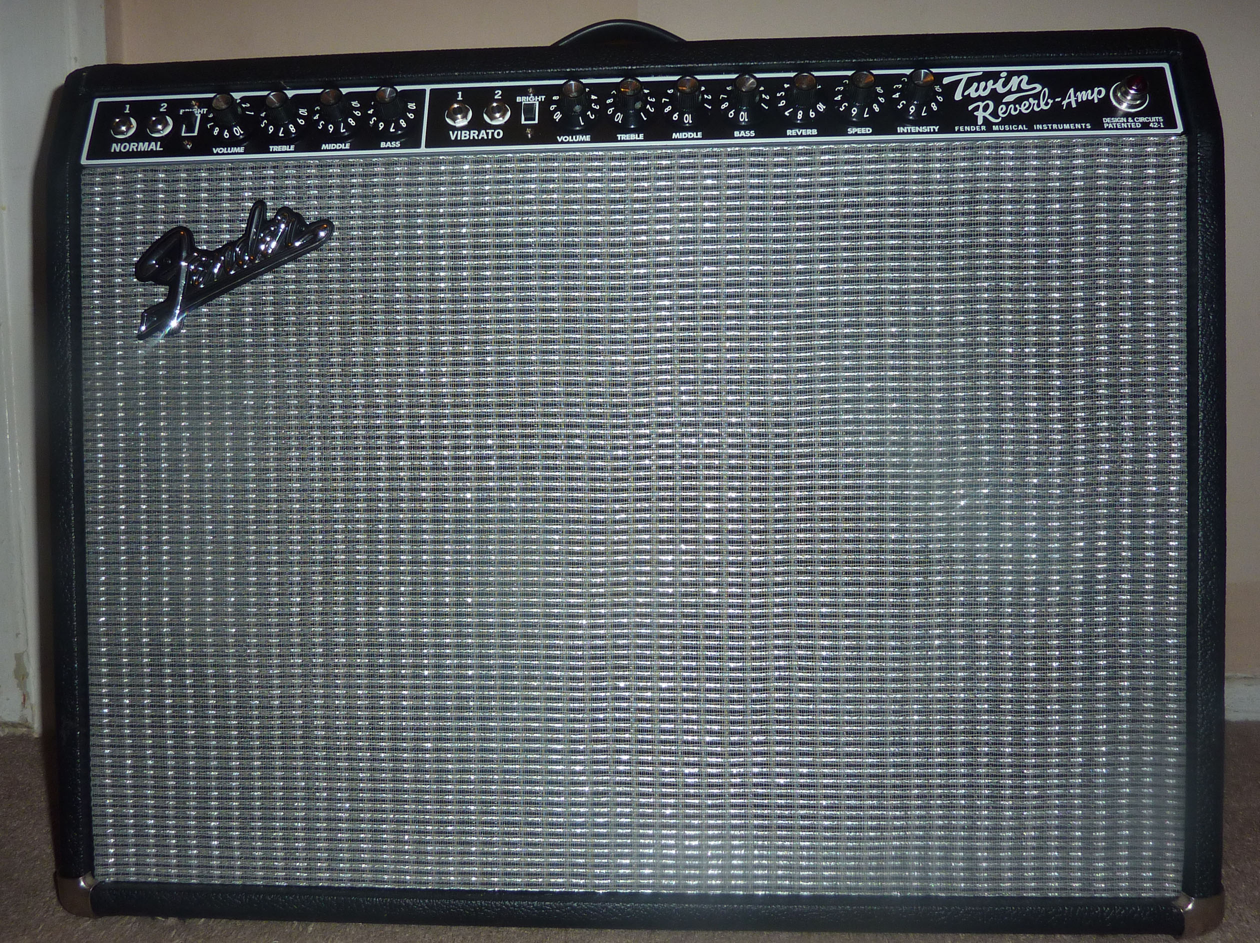 Fender '65 Reissue Twin Reverb Combo Amp Used