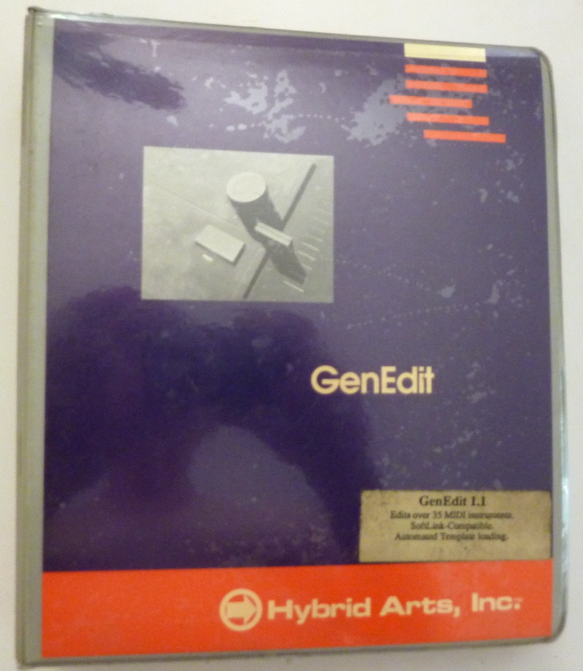 Hybrid Arts GenEdit Universal Editor/Librarian Atari