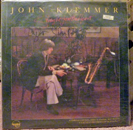 Nautilus John Klemmer's "Straight From The Heart" LD LP