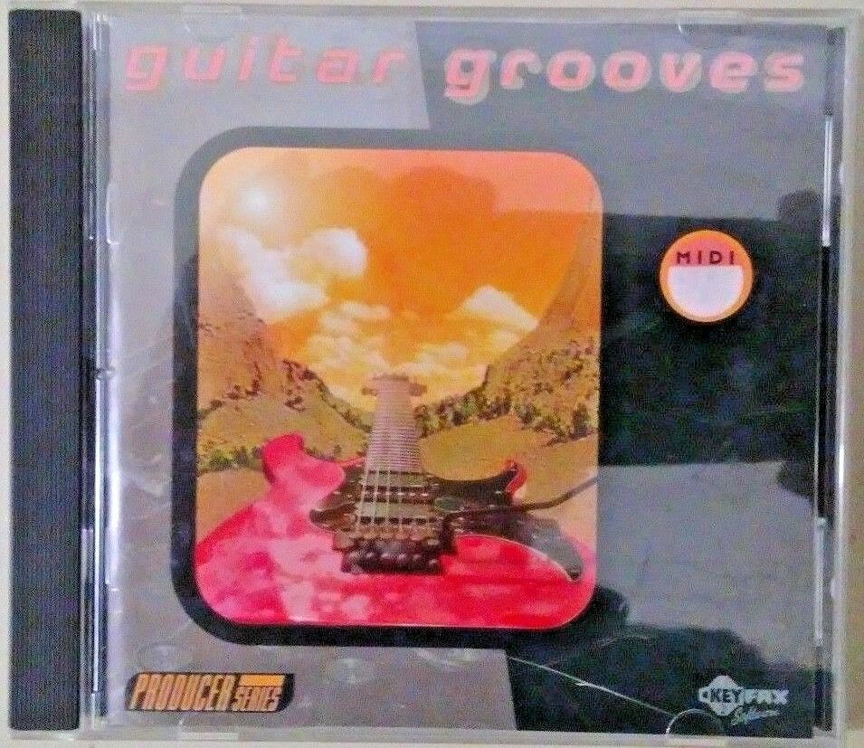 Twiddy Bits Guitar Grooves MIDI Files on 3.5 Floppy