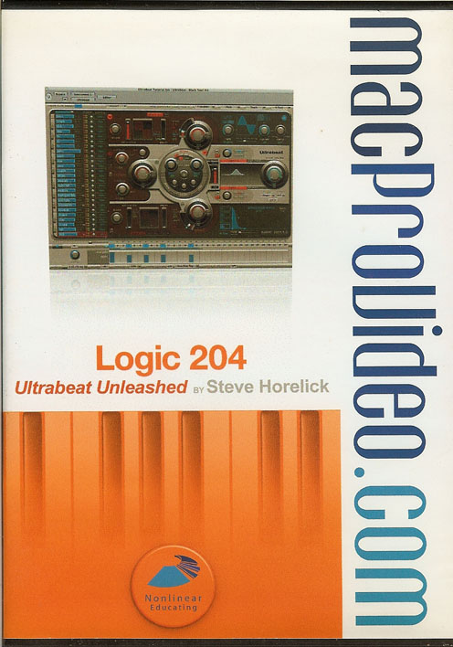 MacProVideo Logic 204 Ultrabeat Unleashed DVD Rom Used