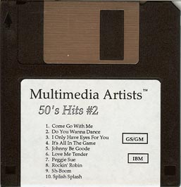 MultiMedia Artist 50's Hits #2 MIDI Files