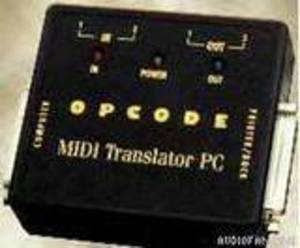 OPCODE MIDI TRANSLATOR Parallel Port PC MIDI Interface