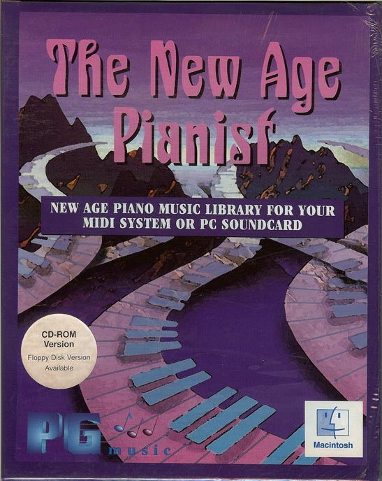 PG Music The New Age Pianist Mac on CDRom