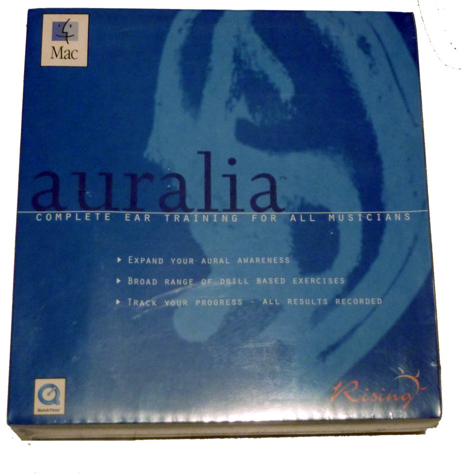 Rising Software Auralia 1.0 Ear Training Mac OS