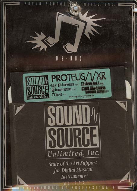 Sound Source Unlmtd EMU Protues 1 Fantasy MS DOS Disk