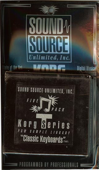 Sound Source Unlimited Korg T Series Classic Keyboards Floppies