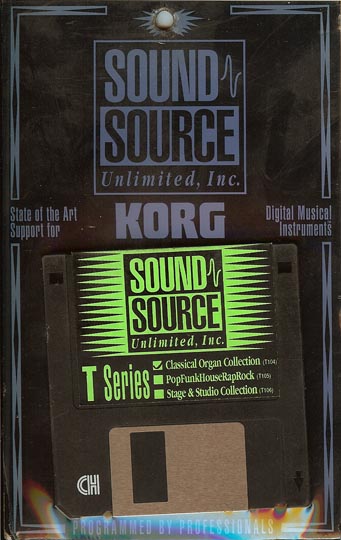 Sound Source Unlimited Korg T Series Classic Organ Floppy