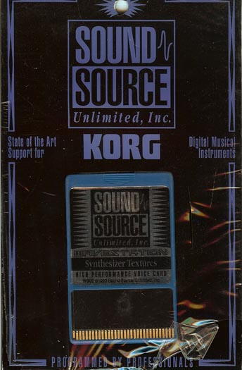 Sound Source Unlimited Korg Wavestation Synthesizer Textures Rom