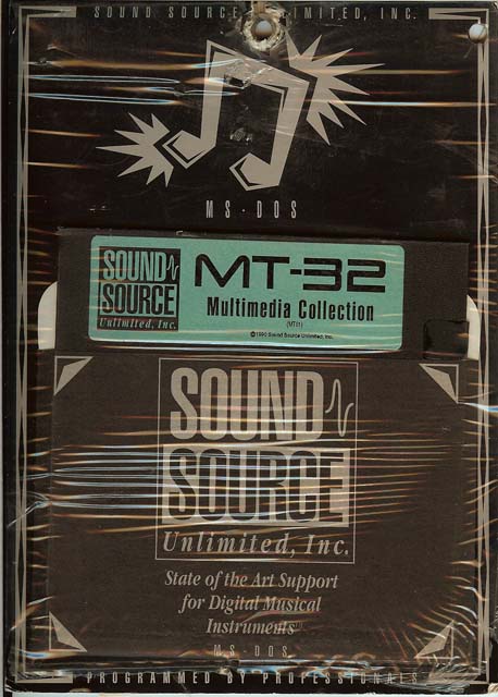 Sound Source Unlmtd Roland MT-32 Multimedia Collection MS DOS