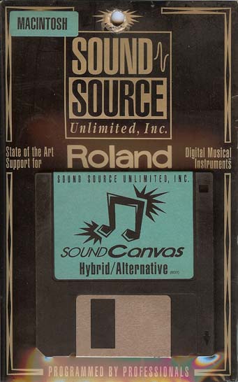 Sound Source Unlimited Sound Canvas Hybrid Alternative Mac Disk