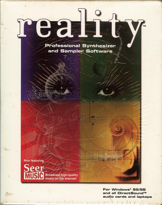 Seer Systems Reality 1.5 Win 95/98 Software Synthesizer