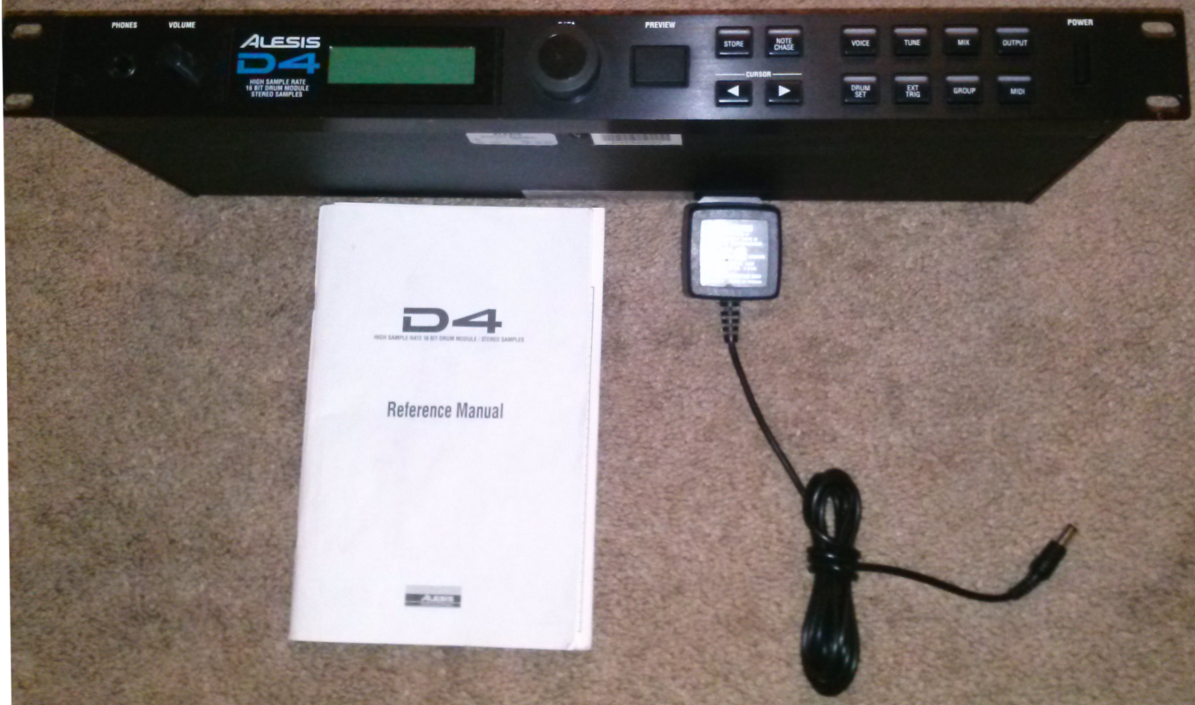 Alesis D4 Drum Module Used