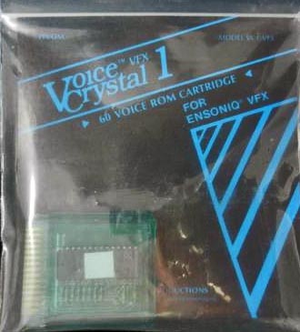 Voice Crystal Ensoniq VFX VC 1 ROM Cartridge