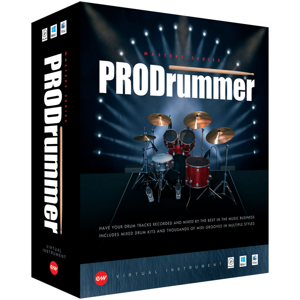 EastWest Pro Drummer 1 & 2 Mac PC Instrument eLicense