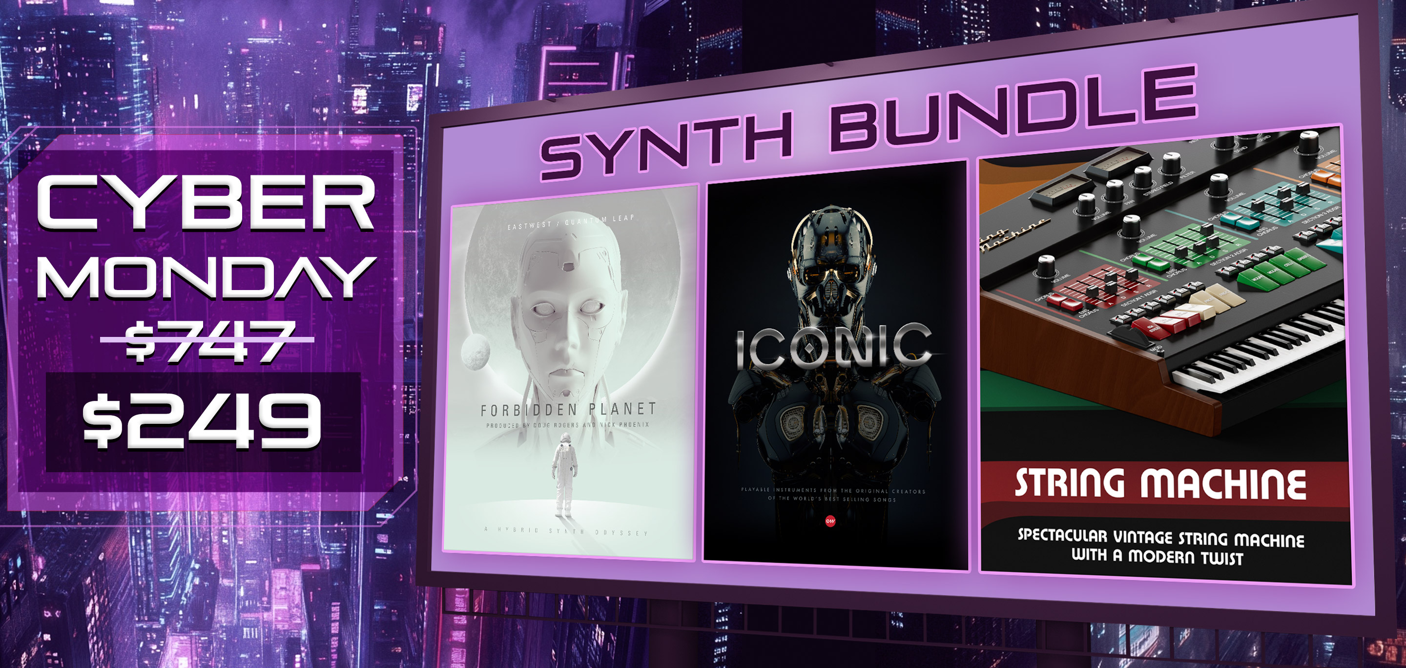 EastWest CYBER MONDAY SYNTH BUNDLE