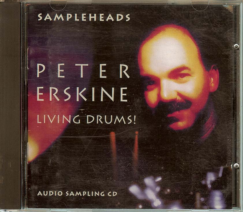 SampleHeads Peter Erskine Living Drums Audio CD