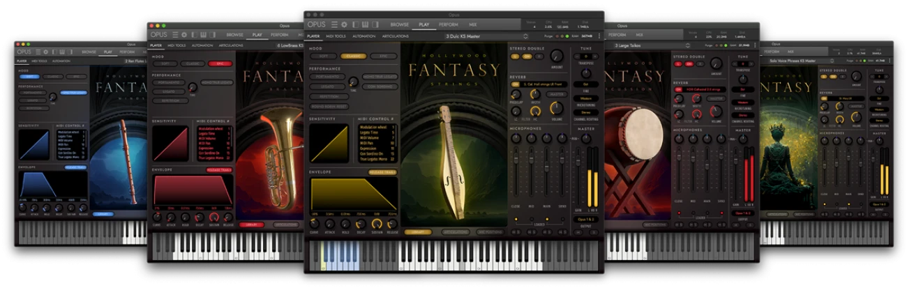 East West Hollywood Fantasy Orchestra Bundle eLicense