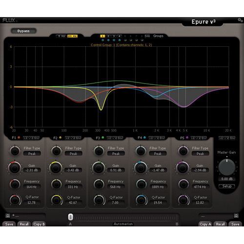 Flux Epure v3 Mac PC Equalizer Plug-in eLicense