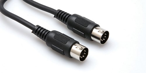 Hosa MID-310 10 Foot MIDI Black Cable