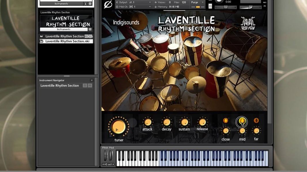 Indigisounds Laventille Rhythm Section MacPC Instrument eLicense