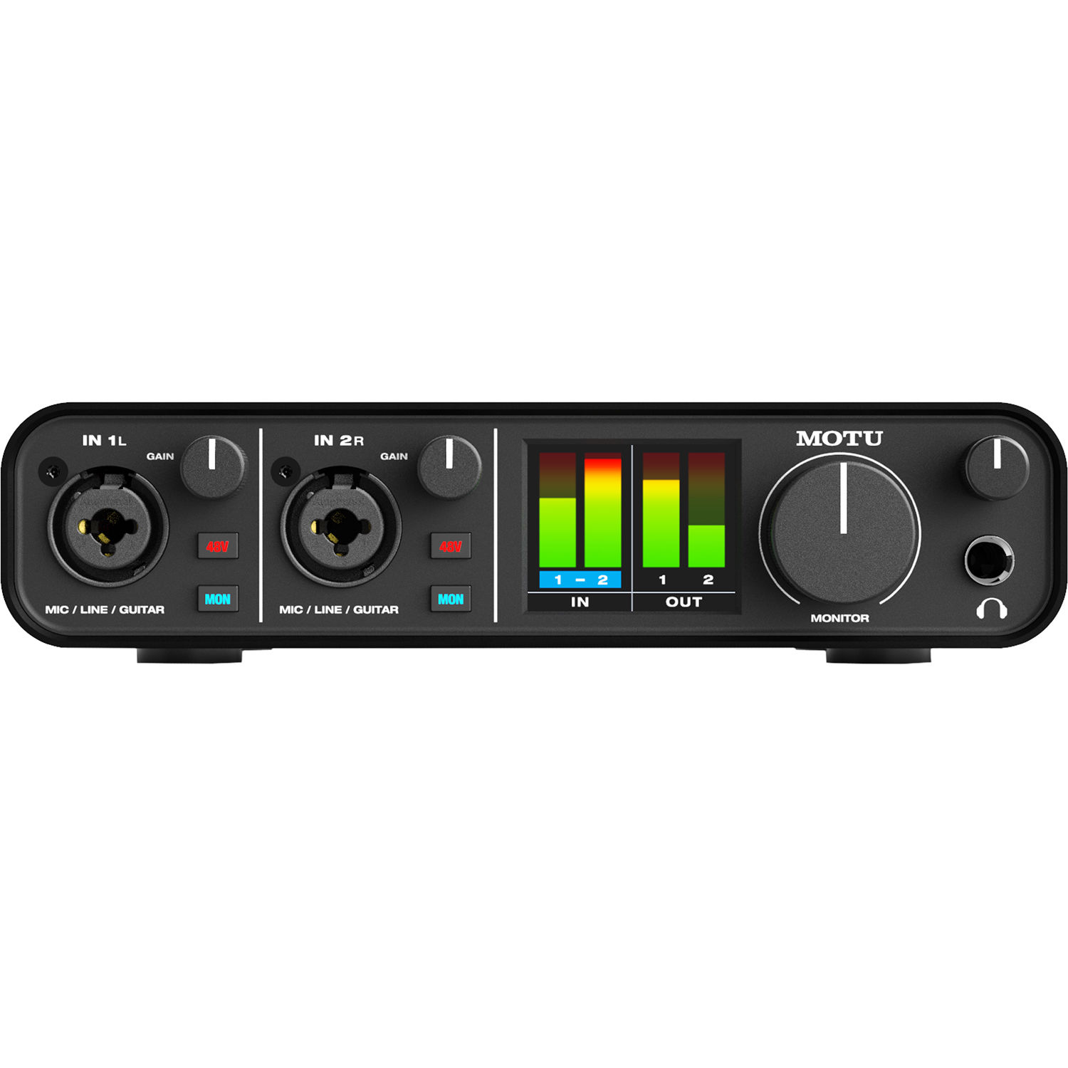 MOTU M2 USB-C 2x2 Mac PC Audio Interface