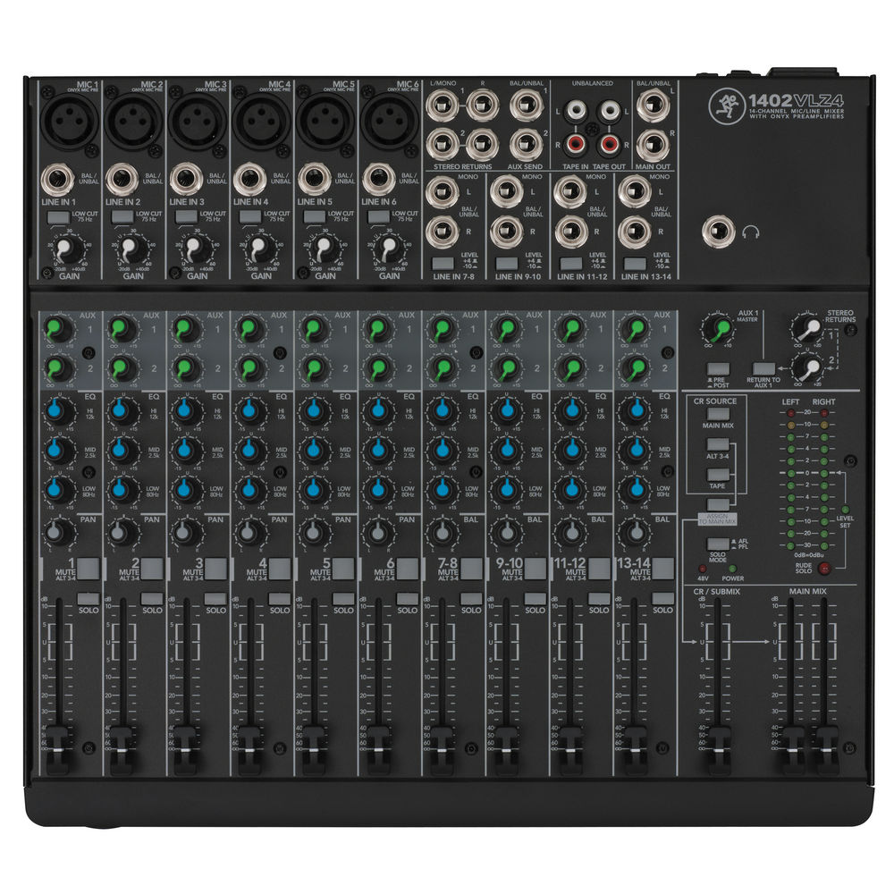 Mackie 1402VLZ4 14-Channel Compact Mixer