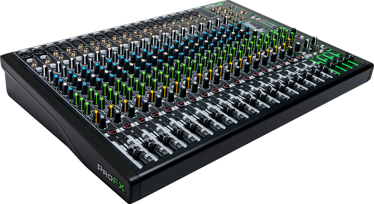 Mackie ProFX22v3 22-Channel Professional Effects Mixer with USB