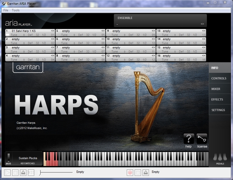 Garritan Harps Mac PC Instrument eLicense