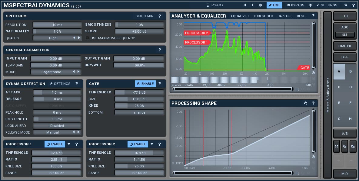 Melda Productions MSpectralDynamics Mac PC eLicense