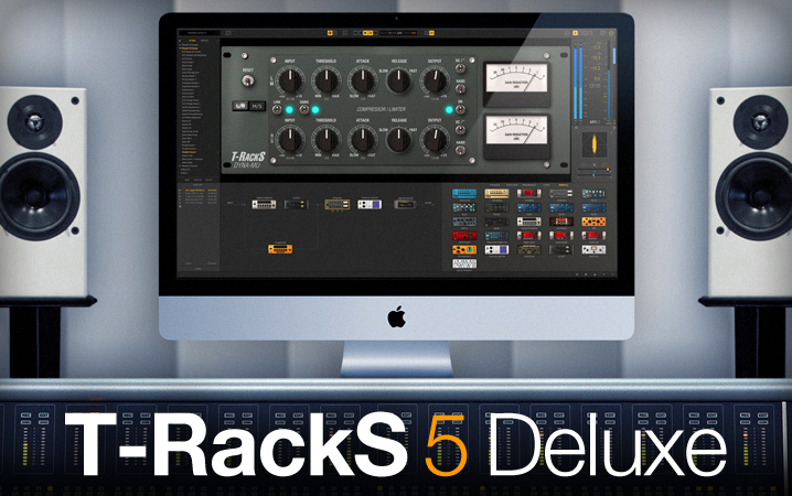 IK Multimedia T-RackS 5 Deluxe Mastering Plug-In Mac PC eLicense