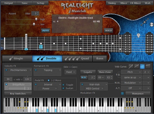 MusicLab RealEight 4 Guitar/Bass Plug In Mac PC eLicense